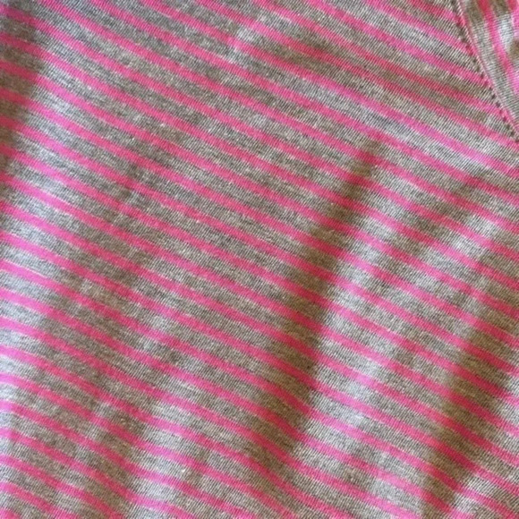 NWT Fresh Produce Pink and Grey Striped T-… - Picture 8 of 8